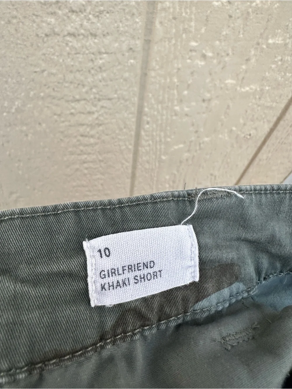 GAP Women's Green Camo Roll‑Cuff Utility Shorts